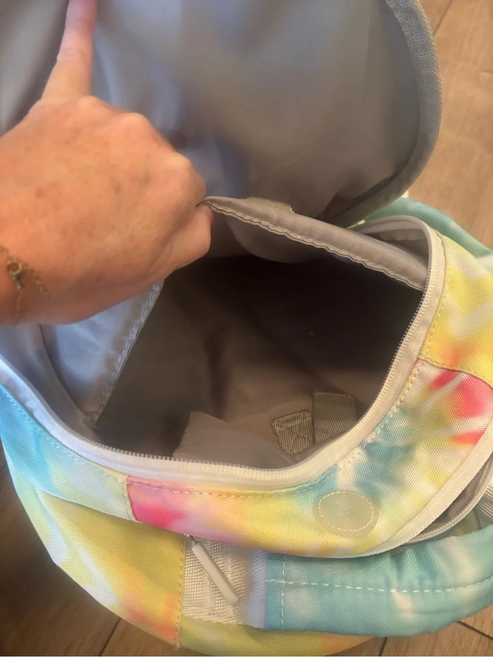 Kids PB Pottery Barn Teen Tie-Dye Backpack - Multicolor